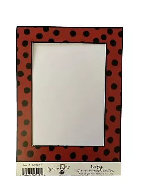 LADYBUG Die-Cut“Frame Ups”FRAME(5”x 7”)My Minds Eye •Polka-Dot•Red/Black•Insect • $2.59