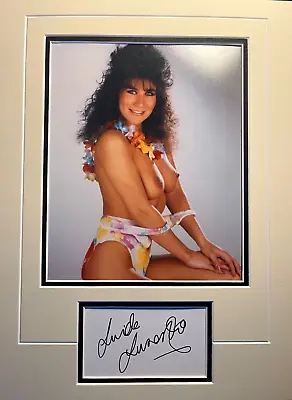 Linda Lusardi - Actress And Former Glamour Model - Stunning Signed Display • £45