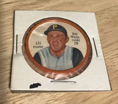 1962 Salada Tea Coin Bill Mazeroski Pittsburgh Pirates • $20