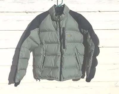 Vintage Mountain Hardwear Sub Zero Down Jacket Sage Large Womens 12 • $110