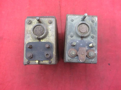 $48.99 • Buy Lot Of 2 Vtg Brass Top Ford Model T A Ignition Coils Buzz Box As Is Untested
