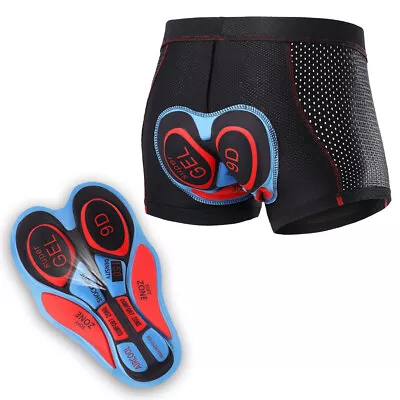 Riding Underwear Shorts Men's Cycling Breathable  Padded Shorts H2N8 • $11.55