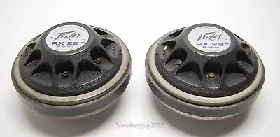 Pair Of Peavey 1  Screw On Compression Drivers / RX22 / 8 Ohm • $139.95