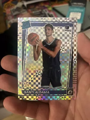 NBA Cards Santi Aldama Checkerboard Optic • $40