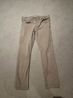 J Crew 484 Slim-Fit Pants Mens 32x32 Cotton Peanut Khaki Zip • $14