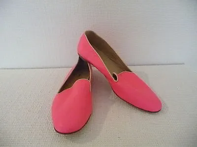 New J.crew Darby Leather Loafers 42180 Pink Size 7.5$150 • $79