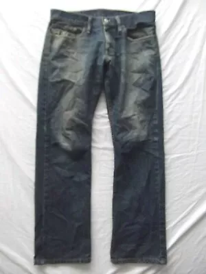 Levis 514 Denim Jeans 31x30 Slim Fit Factory Faded Bleached DISTRESSED • $24.99