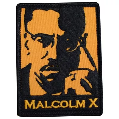 Malcolm X Patch - Human Rights Civil Liberties Activism 3  (Iron On) • $4.99