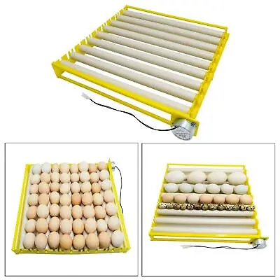 Egg Incubator Tray 360° Rotary Automatic Egg Roller For Duck Quail 9 Tubes • £24.24