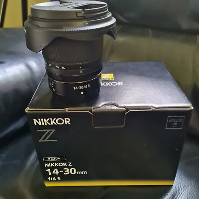 Nikon NIKKOR Z 14-30mm F/4 Wide Angle Zoom Like New In Box With Mc Slim Filter • $1499