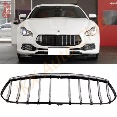 For Maserati Quattroporte 2017-2022 ABS +Chrome Plating Front Bumper Grille S • $329