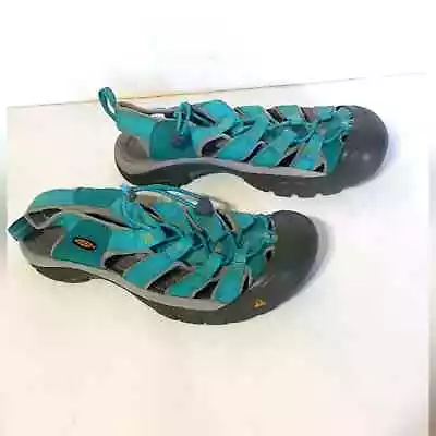 Keen Terradora II Hiking Sandles Turquoise Womens Size 8.5 • $30