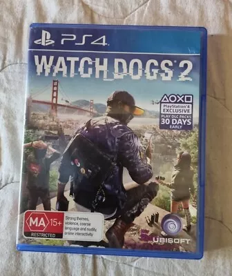 Watch Dogs 2 Sony PS4 Playstation 4 Compete FREE POSTAGE  • $18