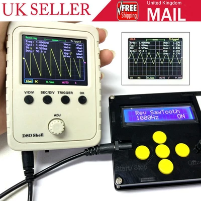 £34.35 • Buy Fully Assembled Handheld DSO150 2.4 Inch LCD Display Digital Oscilloscope Kit UK