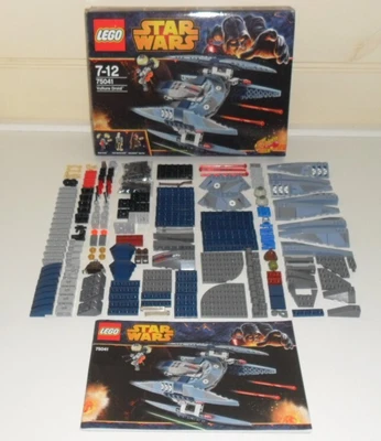 $95.95 • Buy LEGO 75041 Star Wars Vulture Droid.  Rare & Collectable With Box ,100% Complete!