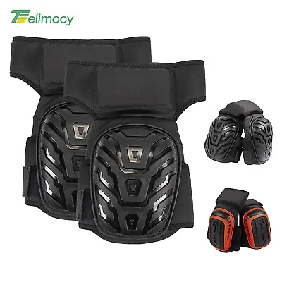 2X Heavy Duty Gel-Foam Knee Pads For Work Construction Gardening Leg Protector • $16.99