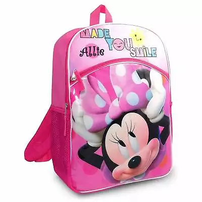 Personalized Minnie Mouse Made You Smile Character Backpack - 16 Inch • $24.95