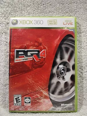 Project Gotham Racing 4 - (Xbox 360 2007) *CIB* Great Condition* FREE SHIPPING! • $14.99