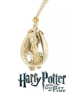 Tri Wizard Dragon Egg Necklace Harry Potter Wizarding World Noble Hogwarts HP • $33