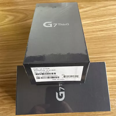 LG G7 ThinQ G710VM G710ULM G710N 64GB+4GB 6.1  Unlocked Smartphone--New Sealed • £110.40