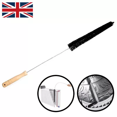 Radiator Cleaning Brush Long Reach Heater Dust Cleaner Flexible Bristle Duster • £6.29