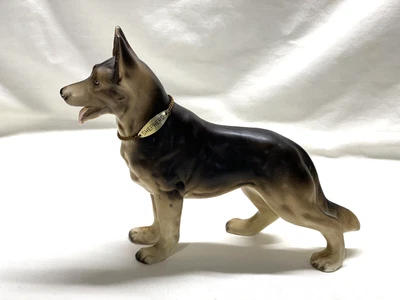 $6.99 • Buy Vintage German Shepherd Ceramic Figurine
