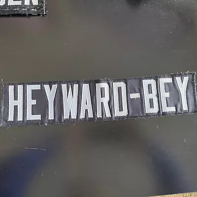 💥2010 Darrius Heyward-Bey Oakland Raiders Game Worn/Used Jersey Nameplate RARE • $30