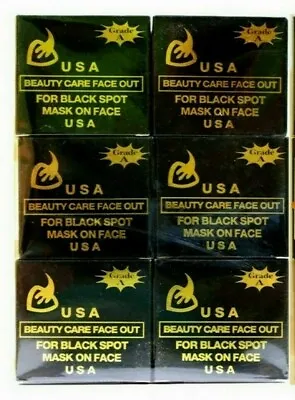 6x K.Brother Soap USA Beauty Care Whitening Face Out Black Spot Anti Acne 50g • $19.95