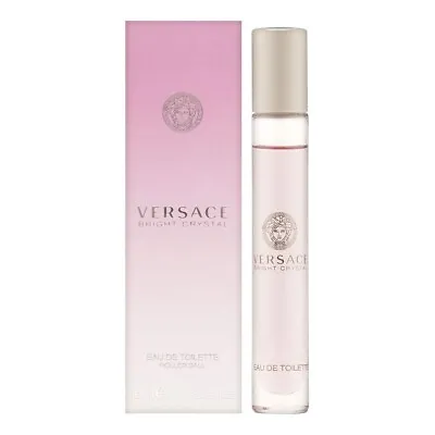 Versace Bright Crystal Eau De Toilette Travel Spray 0.3 Oz Boxed • $24.99