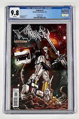 Voltron #1 (2011 Dynamite Entertainment) CGC 9.8 WP (Reis Variant Cover) • $149.99