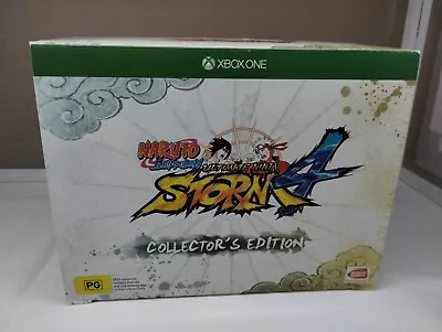 NARUTO Shippuden Ultimate Ninja Storm 4 Collector's Edition - XBOX ONE CIB • $240