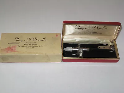 Vintage Thayer & Chandler Airbrush Set No. 07335A Complete Set In Original Boxes • $25