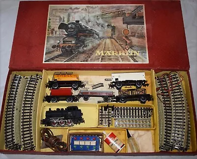 Vintage Marklin No. CM 805/3 Train Set Locomotive And Freights In Original Box • $99.99