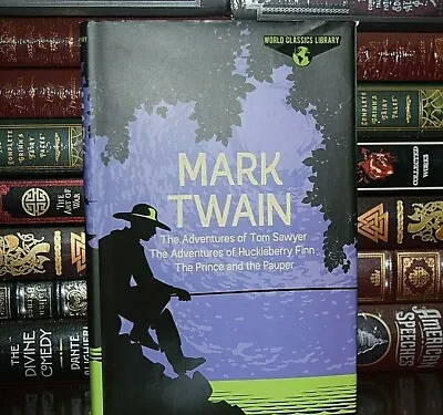New Mark Twain Collection Tom Sawyer Finn Prince & Pauper Unabridged Hardcover • $24.95