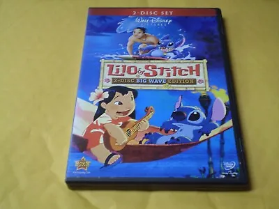 Lilo & Stitch       (2 DVD Set 2009)  Disney  Big-Wave Edition • $3.95