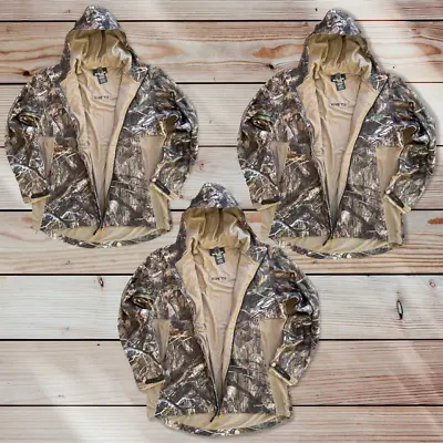 £22.99 • Buy Mens REALTREE Camouflage Padded Waterproof Hunting Jacket Coat Shooting  Fishing