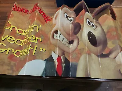 Vintage Wallace & Gromit In-car Screenshade. Cracking Weather Gromit Aardman • £14.99