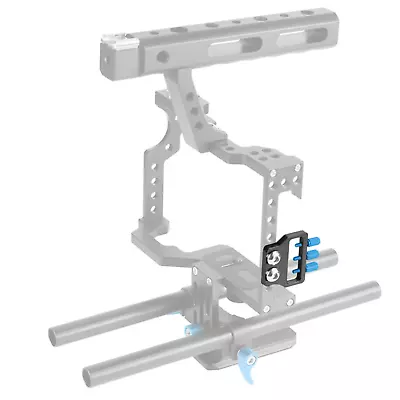 For Camera Cage Quick Release Plate Accessories  Cable Clip Mount Adapter • £9.82