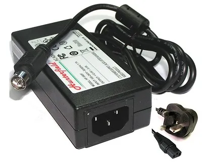 12V 5A (60W) AC Adapter For DMTECH TVs 4-Pin Output Plug Include Power Lead • £18.96