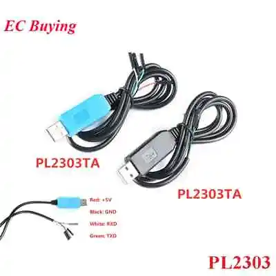 PL2303 USB To TTL RS232 Converter Module With Dust Cover For Arduino • $7.11