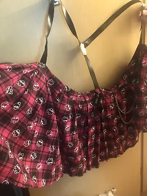 Monster High Suspenders Skirt Plus • $30