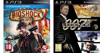£29.99 • Buy Bioshock Infinite & 007 Legends    NEW&SEALED Ps3  Pal  SEE DESCRIPTION