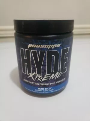 Prosupps Hyde Xtreme Hard-Hitting Energy Pre Workout Blue Razz 7.4oz Exp 8/25 • $20.40