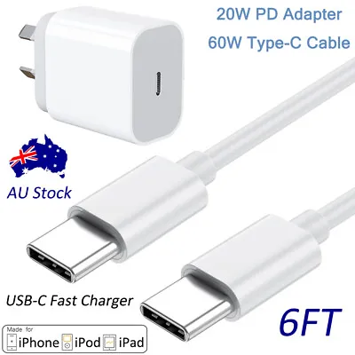 Fast Charger USB-C Type-C Cable Cord For Apple IPhone 15 Pro Max IPad Samsung • $36.60