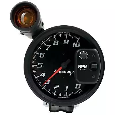 Equus E6080 6000 Series Black 5  Pedestal Mount Tachometer 0-10000 RPM • $99.99