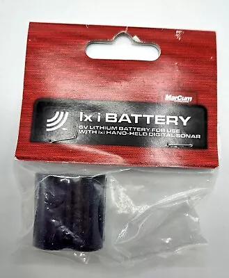 MarCum LX-I 6 Volt Lithium Replacement Battery New In Package • $29