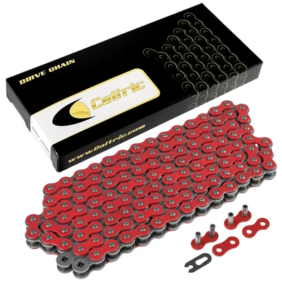 $22 • Buy Red Drive Chain For Kawasaki Ninja ZX-10R ZX1000 2004-2018