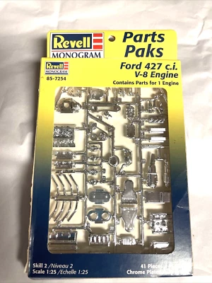 $15 • Buy Revell 1:25 Parts Pack Ford 427 C.i. V-8 Engine Sealed Boxed Model Kit