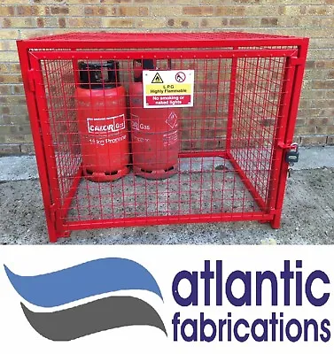 £214 • Buy   GAS CYLINDER Security Cage Propane 6 X 19kg BOTTLE 1100w X 900h  X 850d 