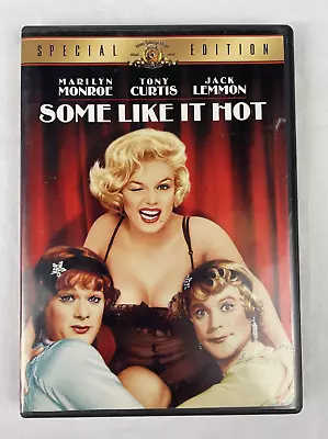 Some Like It Hot (DVD 2001 Special Edition) Marilyn Monroe Jack Lemmon Tony C • $3.83
